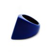 画像2: 「水牛」指輪 リング ポップに目を惹く Blue 青 (3) 15.5号バッファローホーン レディス メンズ アクセサリー (2)