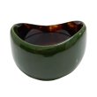 画像5: 「水牛」バングル 曲線デザイン ラッカー オリーブ olive 20.5cm (3) (5)