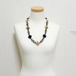 画像2: 「水牛」ネックレス ぷちスクエア 62.5cm（42） (2)