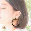 画像1: 「水牛」イヤリング 軽やかなリング Φ4.9cm（5） (1)
