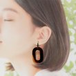 画像1: 「水牛」イヤリング オーバル oval（4） (1)
