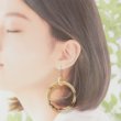 画像3: 「水牛」ピアス 軽やかなリング Φ5.1cm（6） (3)