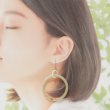 画像1: 「水牛」ピアス 軽やかなリング Φ5.0cm（5） (1)