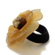 画像2: 「水牛」ヘアゴム 花ひととき Φ6.5cm（4） (2)
