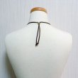画像5: 「水牛」ペンダント オーバル oval　ネイビー & ターコイズブルー (5)