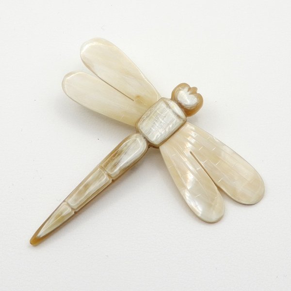 画像1: 「水牛」ブローチ とんぼ トンボ 勝ち虫（4）秋の風物詩 Dragonfly (1)