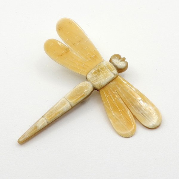 画像1: 「水牛」ブローチ とんぼ トンボ 勝ち虫（2）秋の風物詩 Dragonfly (1)