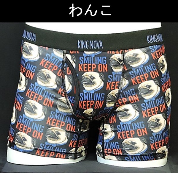 画像3: ボクサーパンツ メンズ【KINGNOVA】キングノバ　前開き　LL　4点までクリックポストOK！(10) (3)